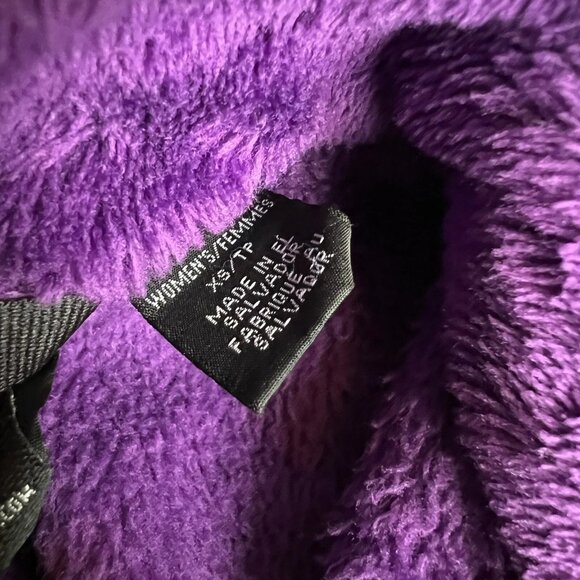 Mountain Hardwear Women’s Purple Fleece Jacket Size XS Soft Full Zip - Picture 4 of 6